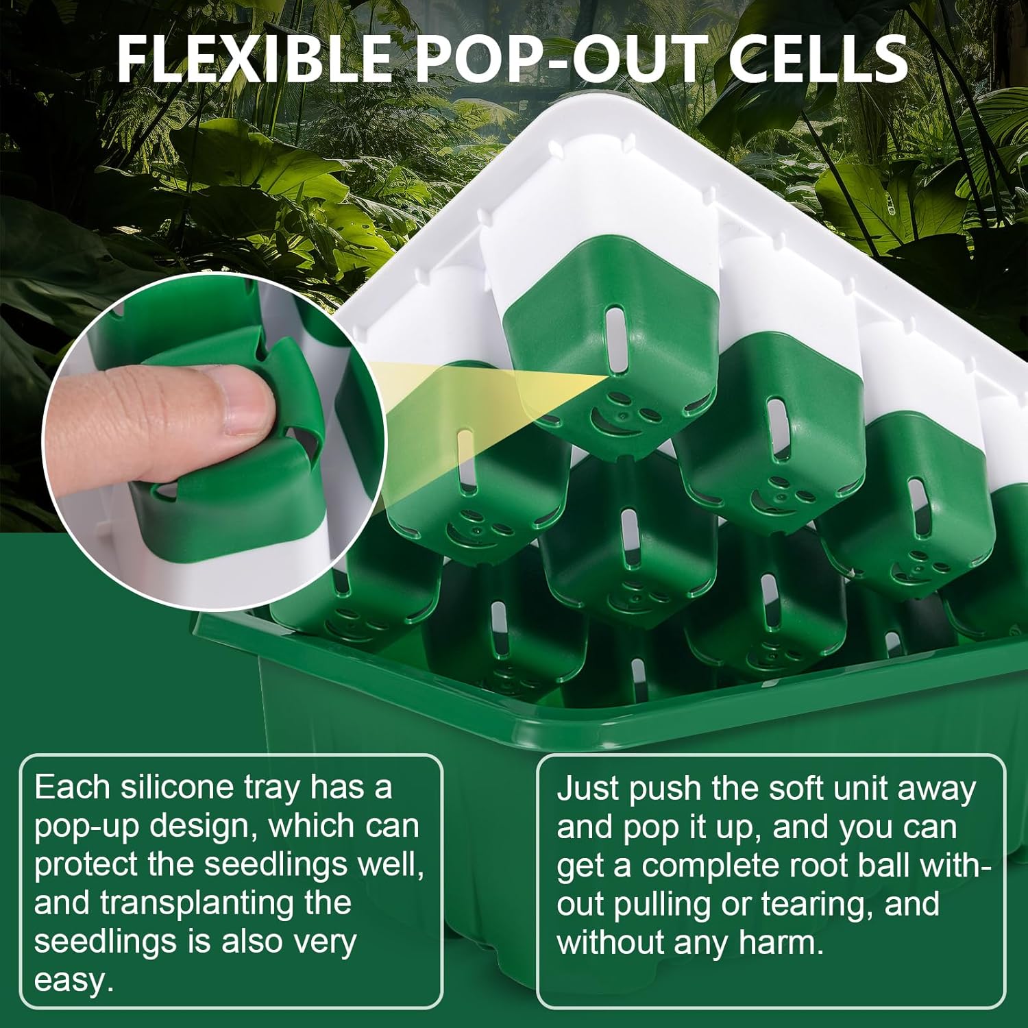 Thumbnail 1 de Verdenu Seed Trays with Grow Light