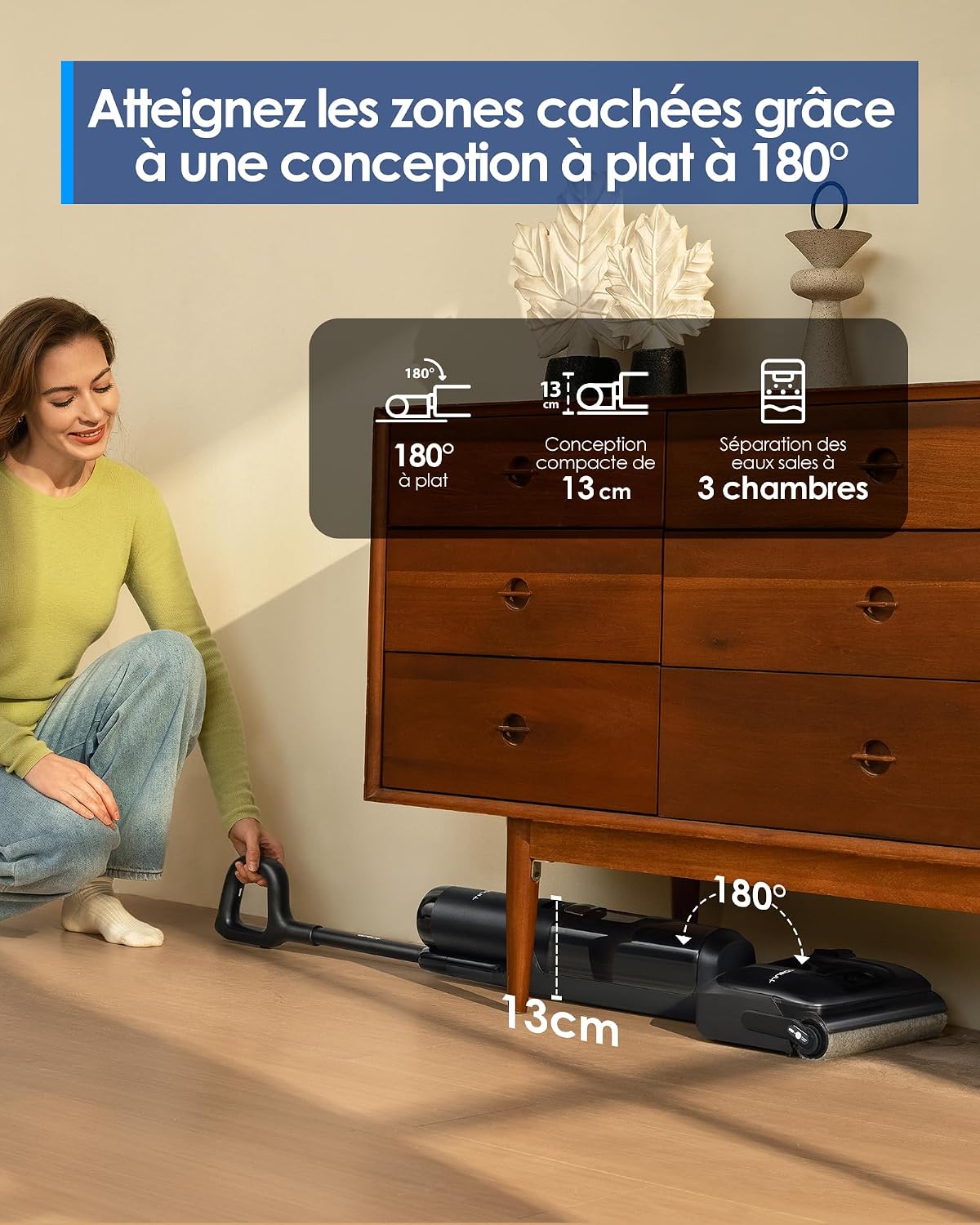 Detalle de Tineco S7 Stretch Ultra Aspirateur Laveur