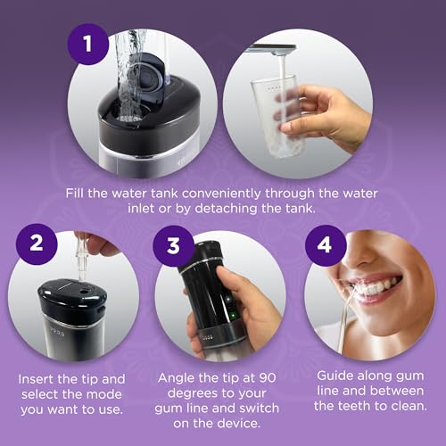 Thumbnail 5 de GuruNanda Compact Water Dental Flosser 180 ml