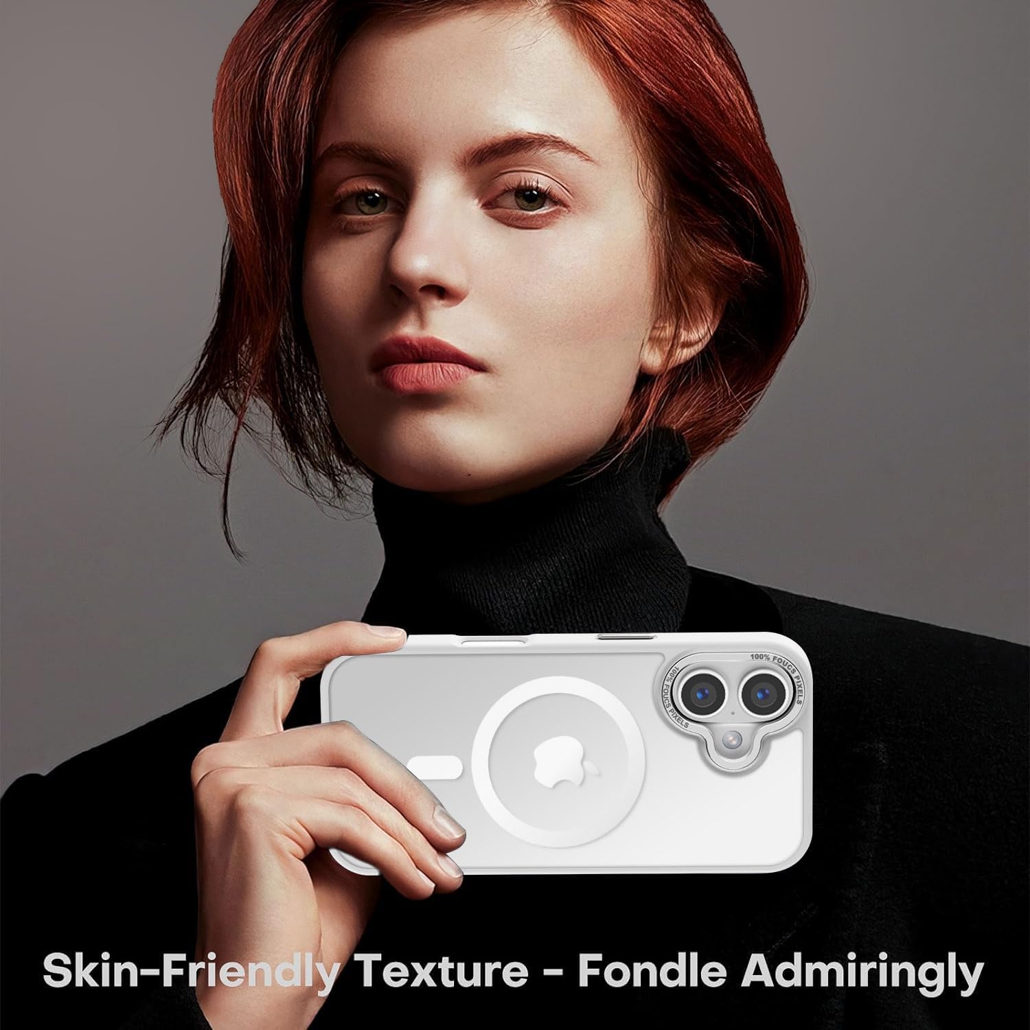 Thumbnail 6 de Newfuture iPhone 16 Case with Magnetic 38‑Magnet System — 13 ft Drop Protection, MagSafe Compatible, Frosted White