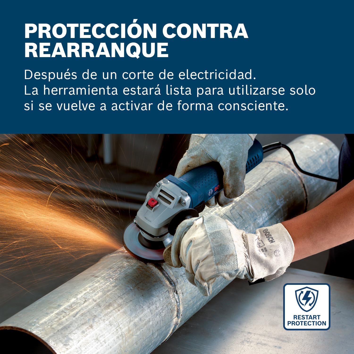 Thumbnail 2 de Bosch Professional GWS 7-125 Amoladora Angular 720W ⚙