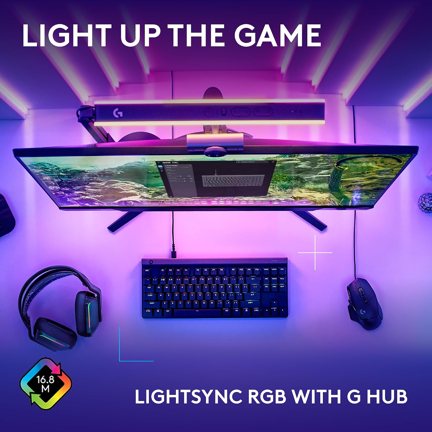 Thumbnail 5 de Logitech G G515 TKL Wired Low Profile Gaming Keyboard
