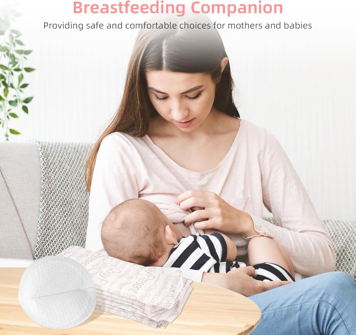 Thumbnail 6 de Carehabi 100 coussinets d'allaitement ultra-fins 👶