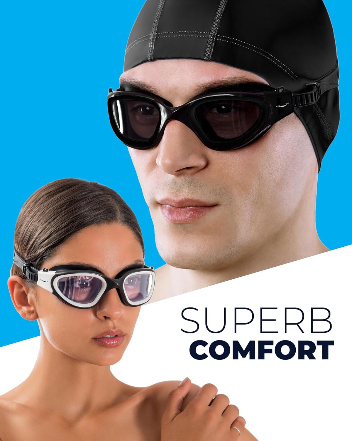 Thumbnail 6 de AqtivAqua DX Wide View Swimming Goggles