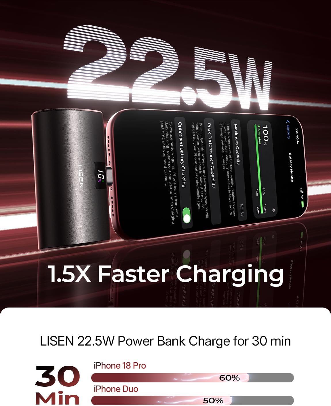 Thumbnail 2 de LISEN Portable Charger 6800mAh