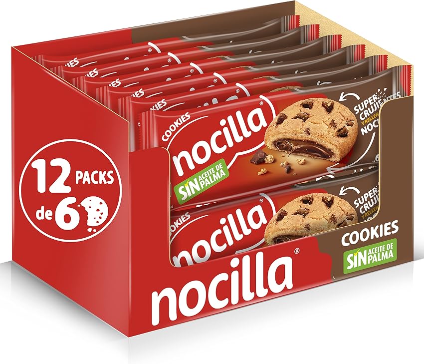 Nocilla Cookies Original 1440 g — Pack 12×6 🍪