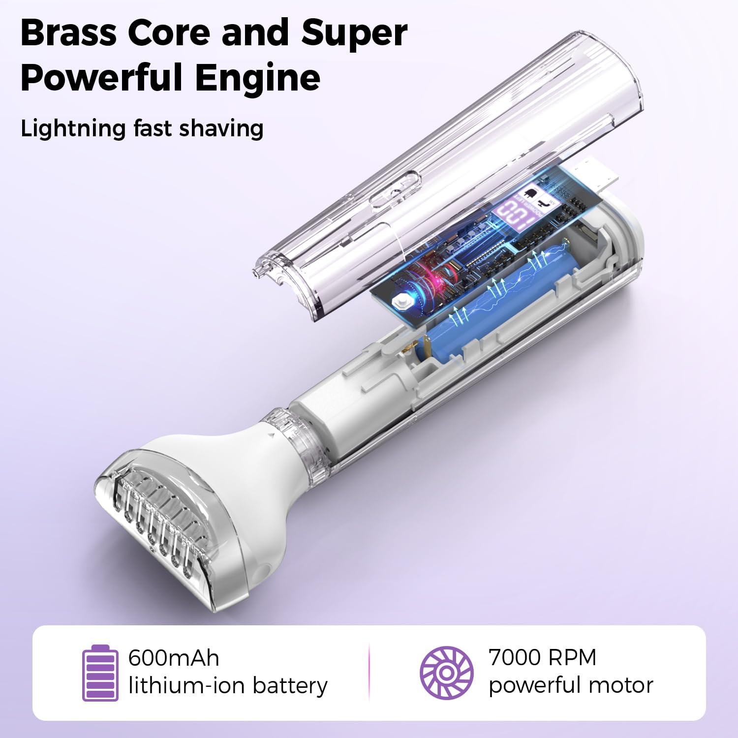Detalle 2 de PKBD 4 in 1 Lady Shaver 90 min battery