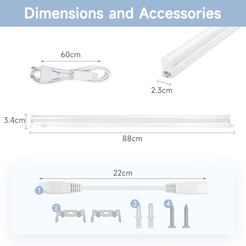 Thumbnail 5 de Aigostar Luz Bajo Mueble 12W para Cocina 📦