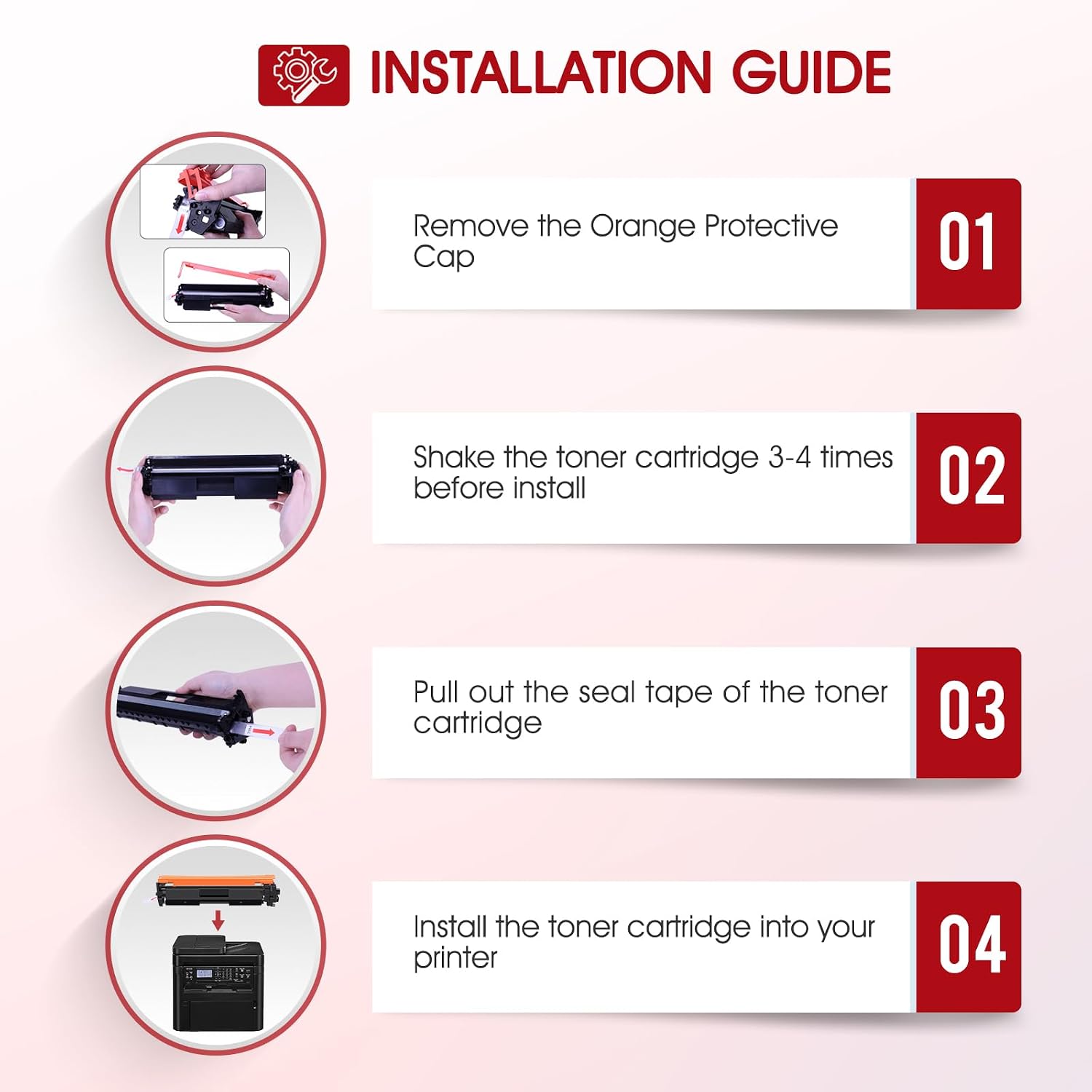 Detalle 2 de Cool Toner 051 Toner Cartridge 2-Pack, Black, Compatible with Canon imageCLASS