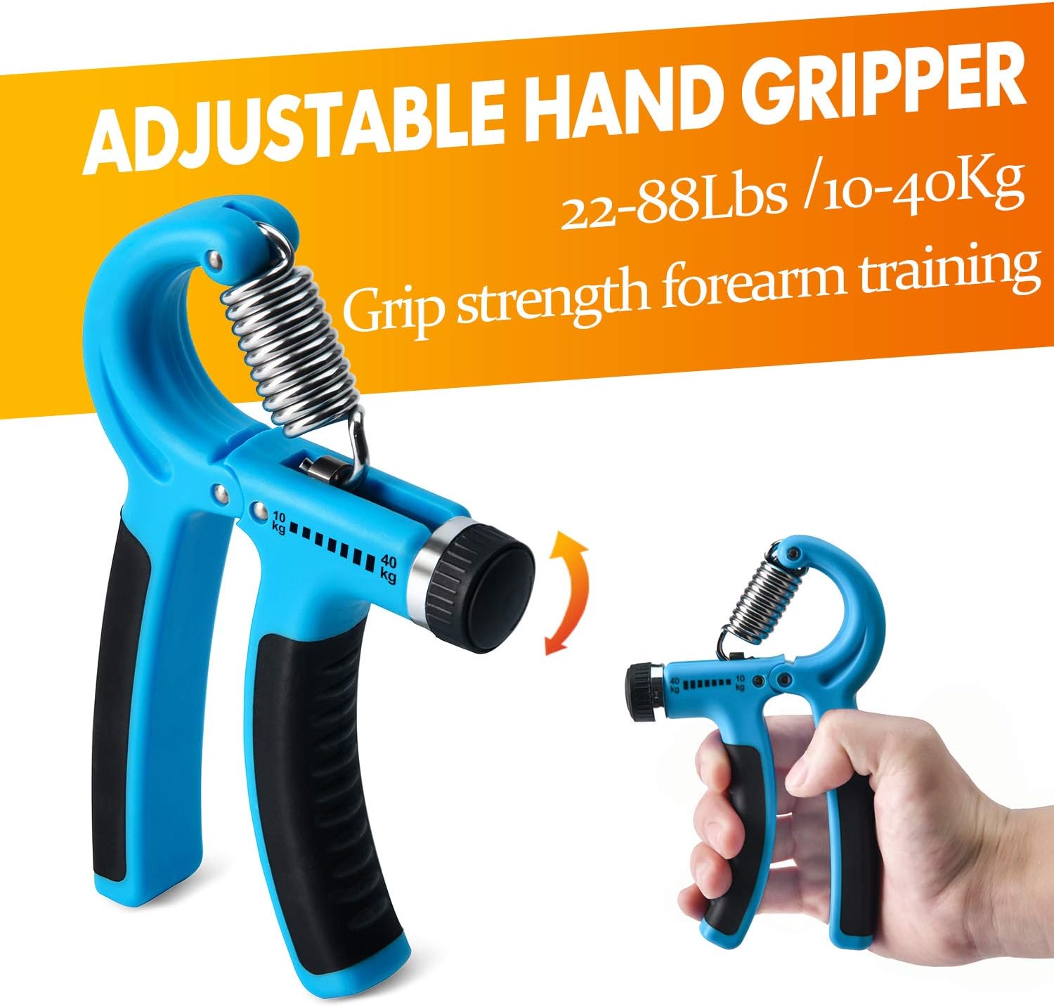 Detalle 2 de IMENSEAS Hand Grip Trainer 7-Pack