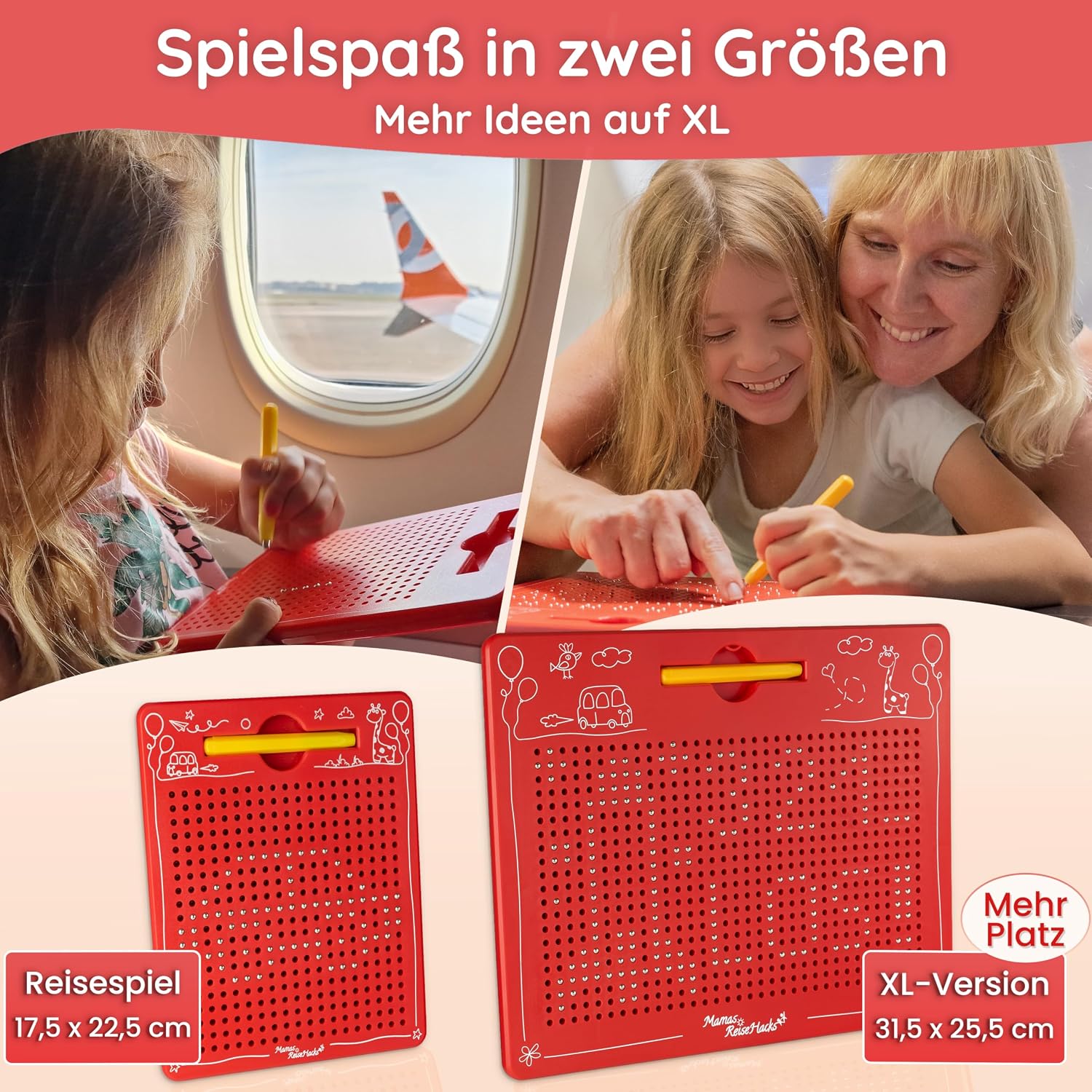 Thumbnail 5 de Mamas Reise Hacks Magnet Spiel 21,5Ă17,5 cm đ§Č