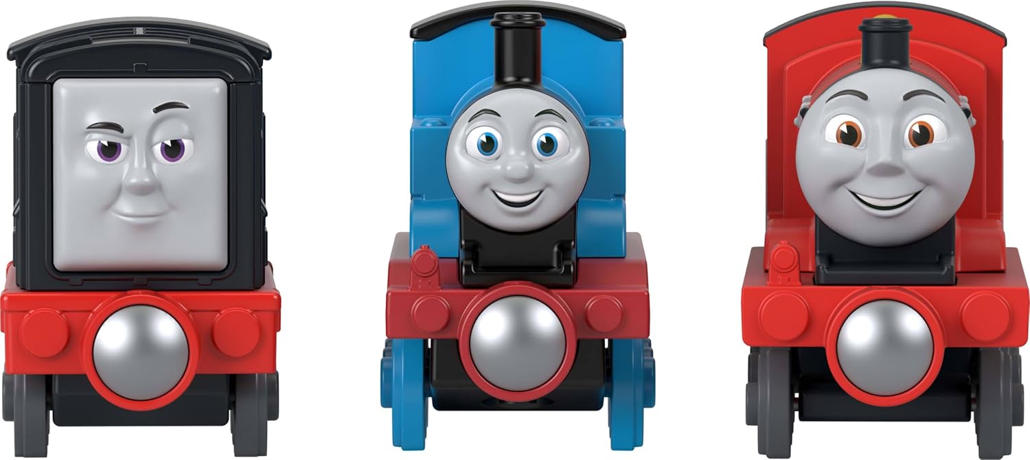 Detalle 2 de THOMAS & FRIENDS JLB74 Thomas, Diesel & James Train Set with Magnetic Connectors