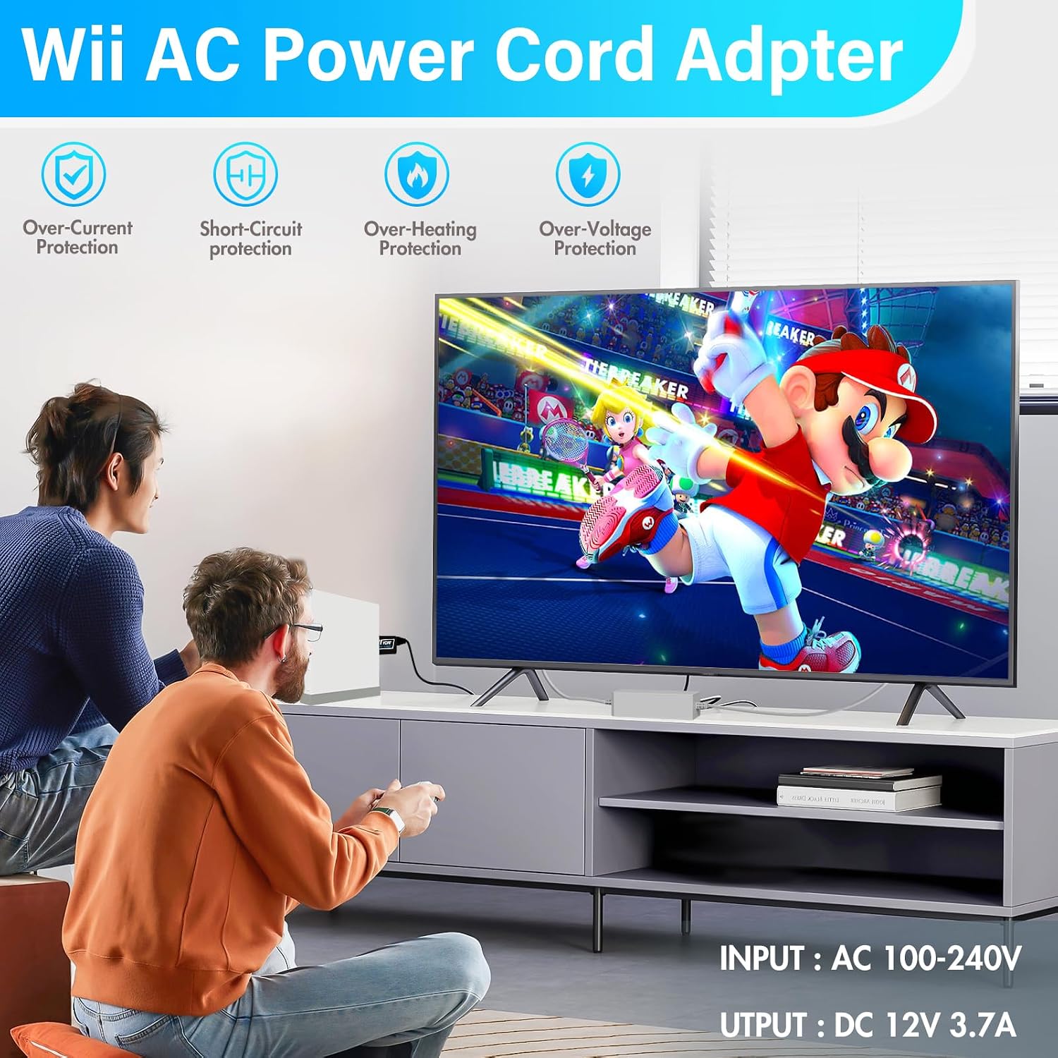 Thumbnail 4 de 4-in-1 Wii Kabel-Set Netzteil AC Wii HDMI