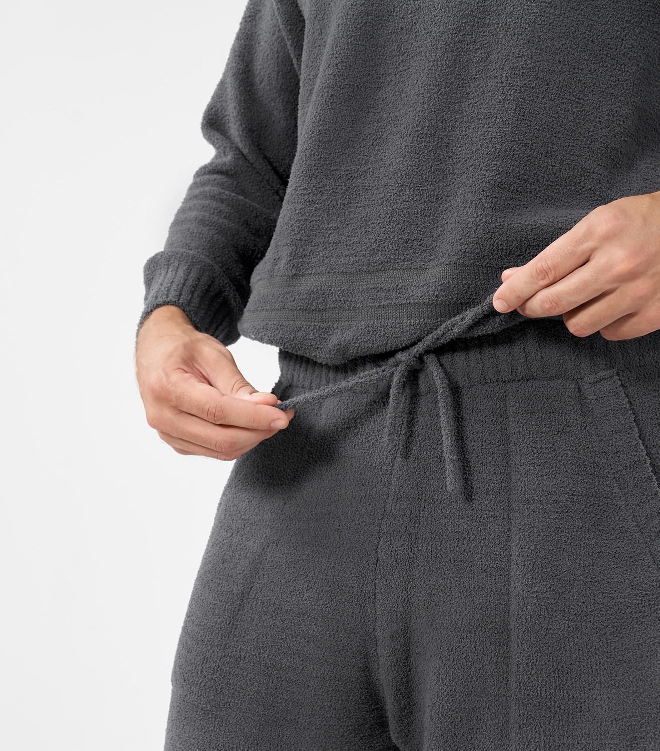 Detalle 2 de DAVID ARCHY Mens Pajamas Set Ultra-Soft Fleece 1️⃣