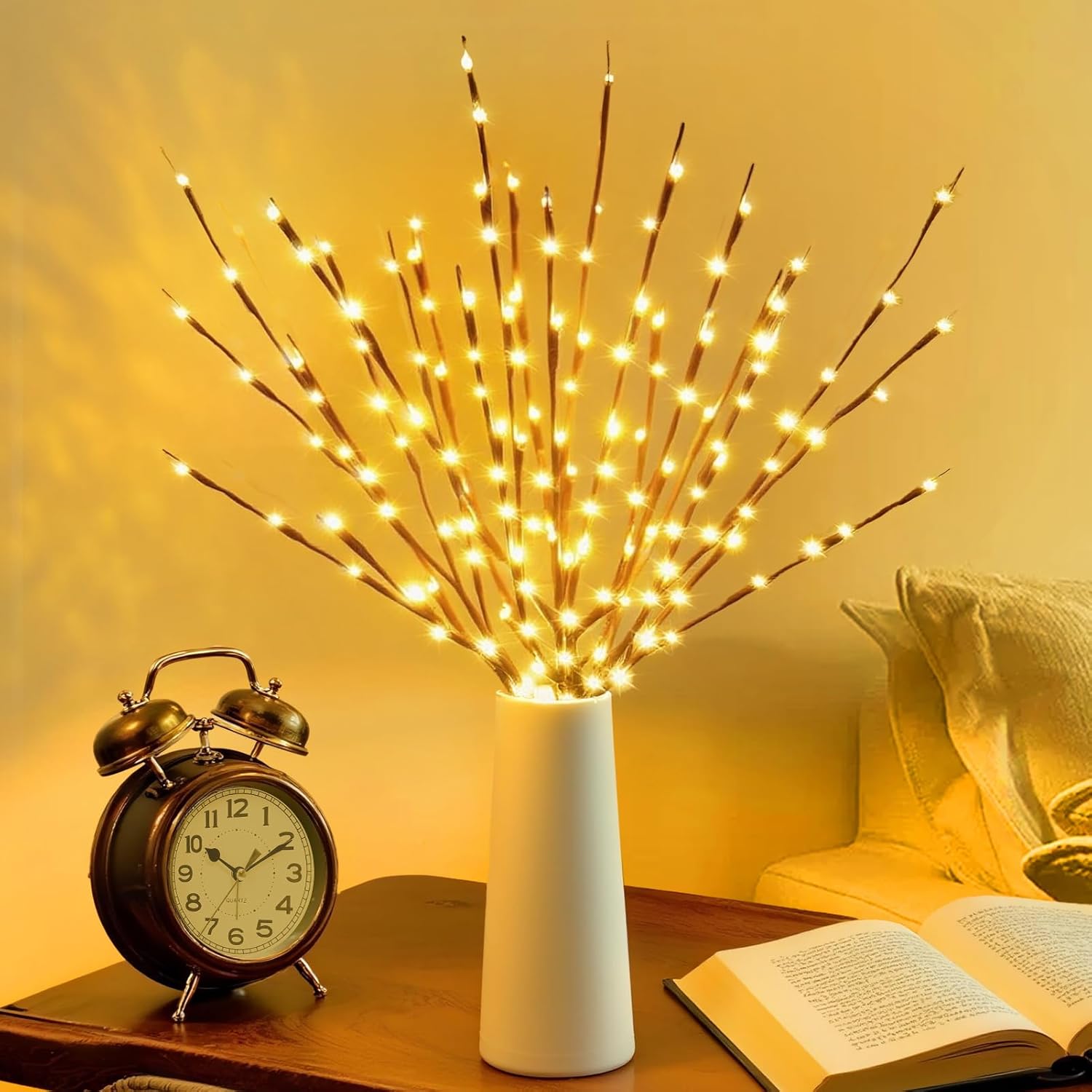 Thumbnail 3 de DK177 2 Pack Led Branch Light Vase Filler 20 LEDs 30 Inch