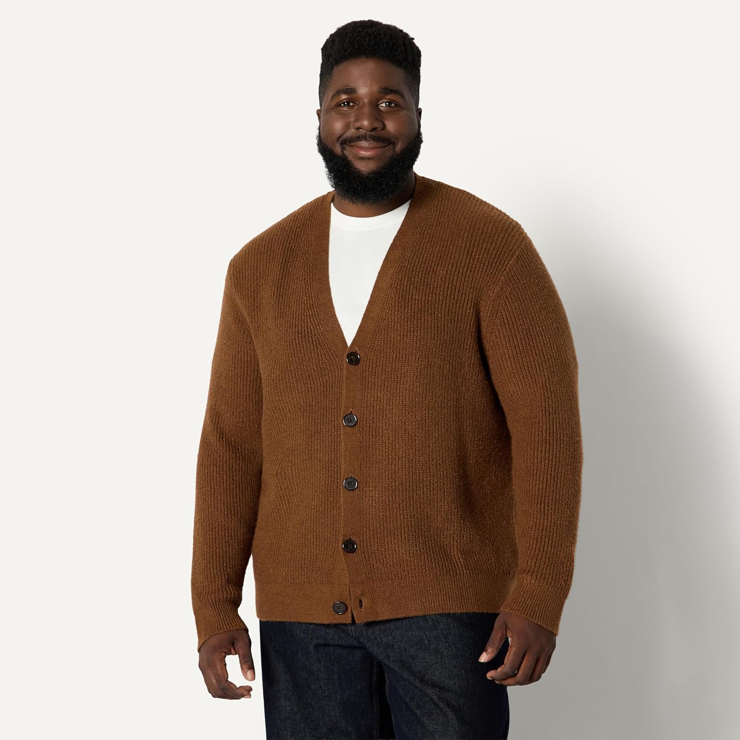 Thumbnail 5 de Amazon Essentials Men’s Relaxed-Fit Cotton Blend Cardigan