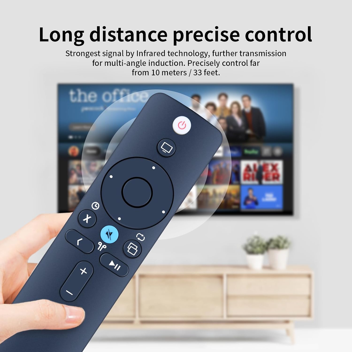 Thumbnail 5 de TCNOUMT Replacement Remote for Apple TV 4K/HD (A1294/A1218/A1378/A1427/A1625/A1842) – No Voice or Touchpad