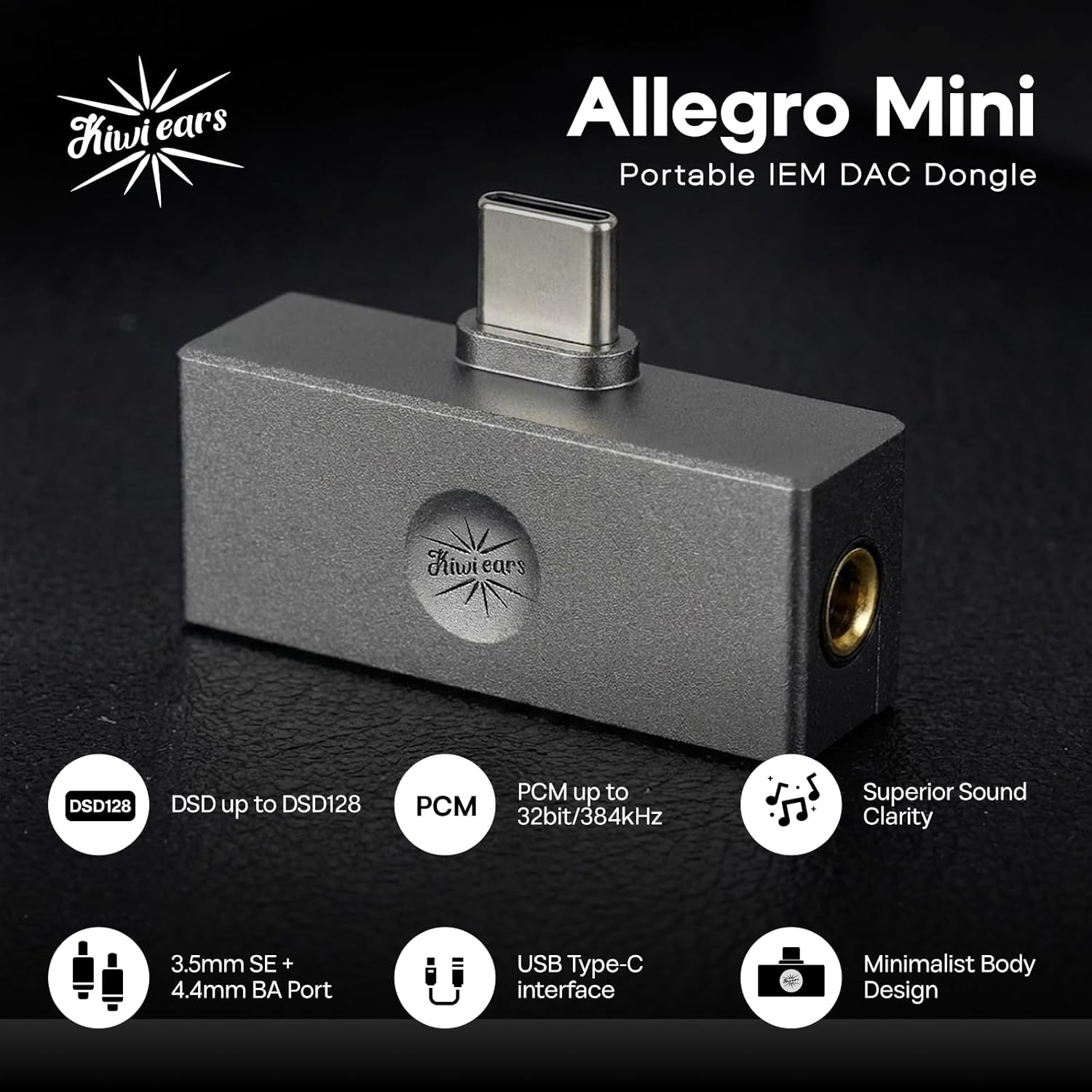 Detalle de Linsoul Allegro Mini DAC 32bit