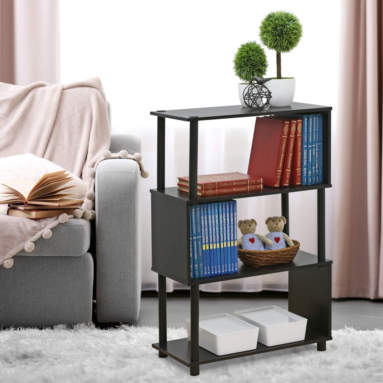 Thumbnail 1 de Furinno 3-Tier Flexi Libreria 3 scomparti 59,7 cm