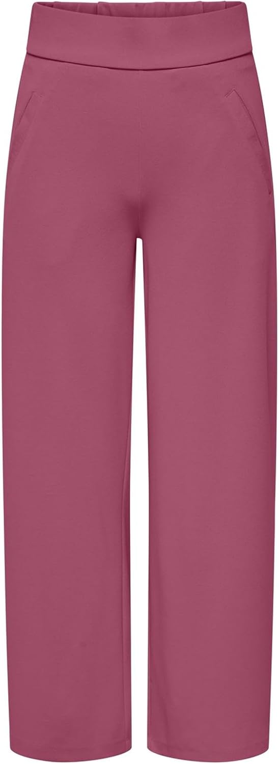 Detalle de JDY Damenhose „Catia Wide Pant“ mit weitem Bein und elastischer Taille (JDYLouisville)