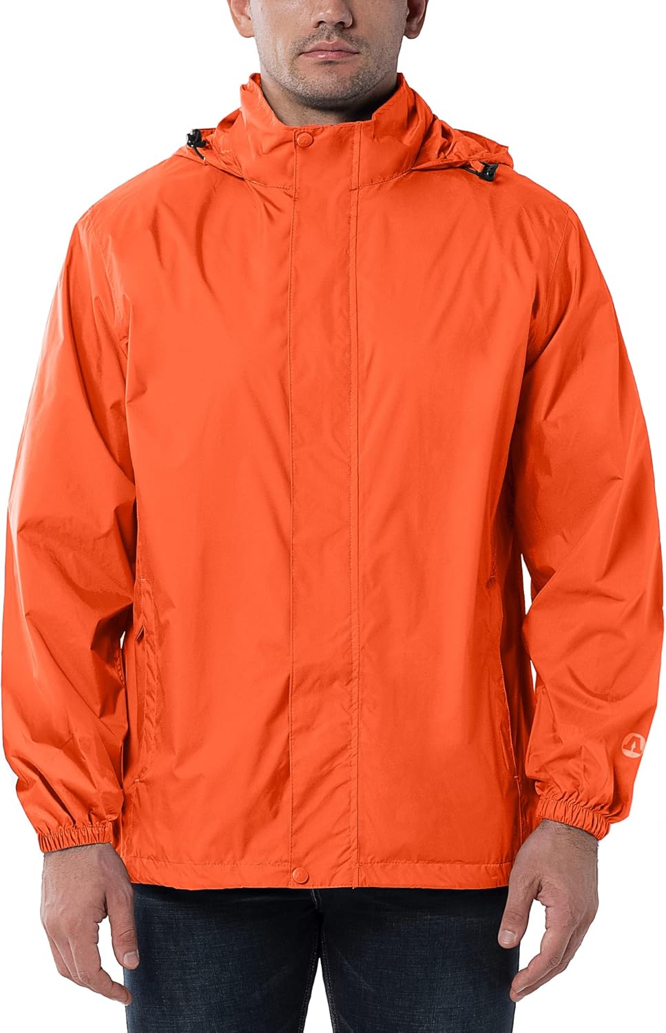 Detalle de Outdoor Ventures Men's Lightweight Waterproof Jacket