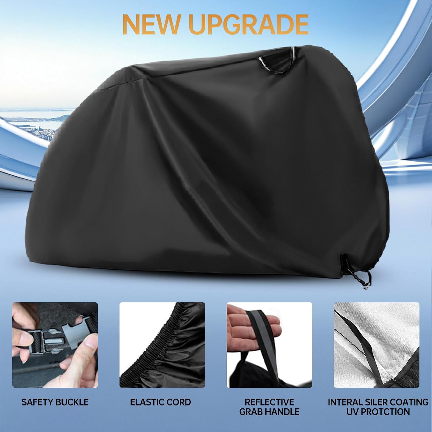 Thumbnail 5 de MeiLang Bike Cover 200x110x90cm