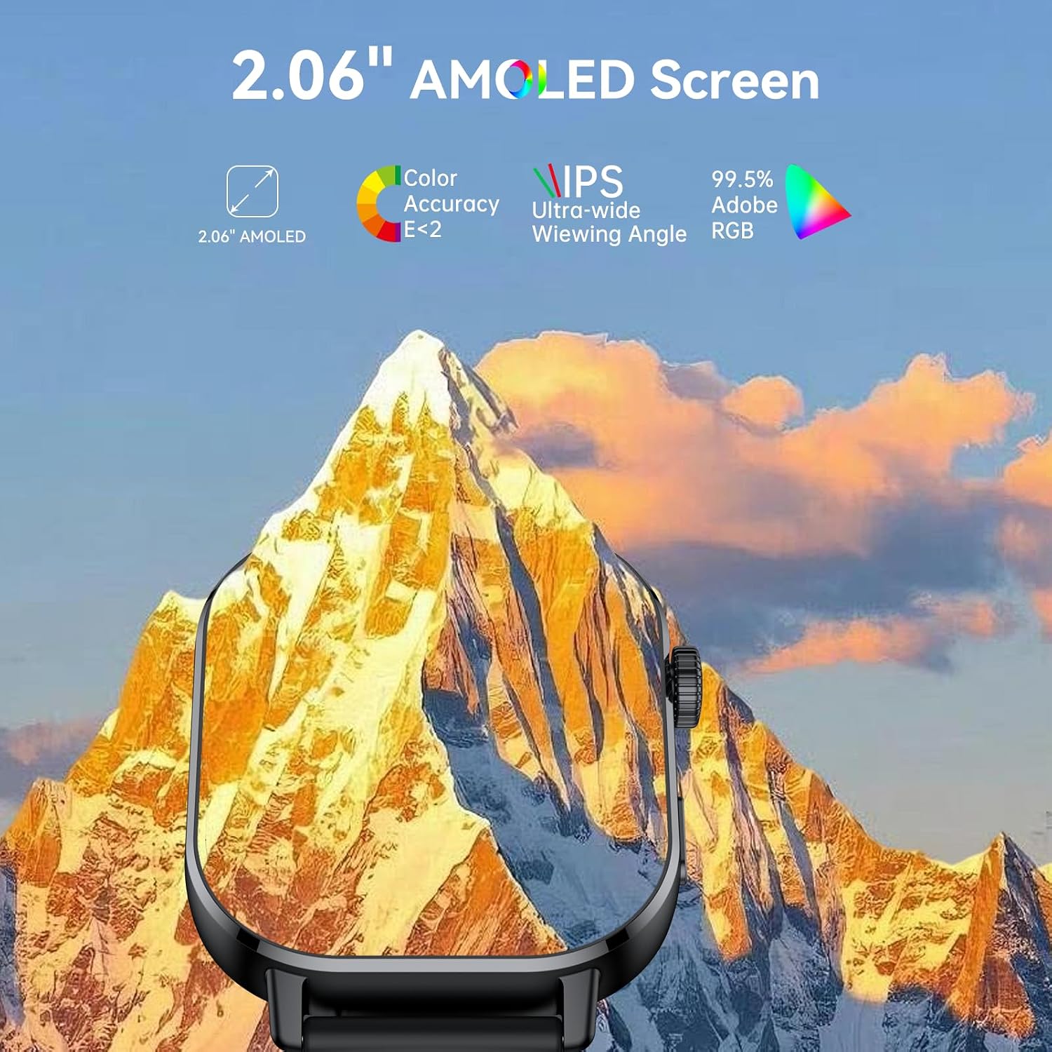 Detalle de GPS Smart Watch 2.06" AMOLED