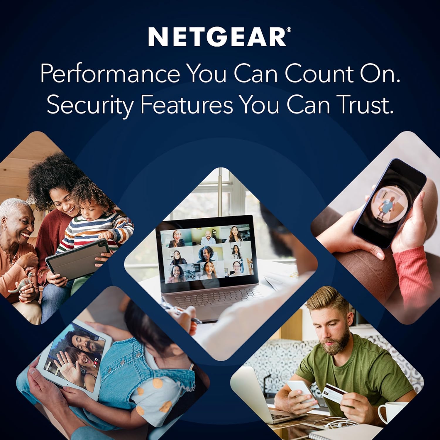 Detalle de NETGEAR Orbi 970 Series WiFi 7 Mesh 27Gbps