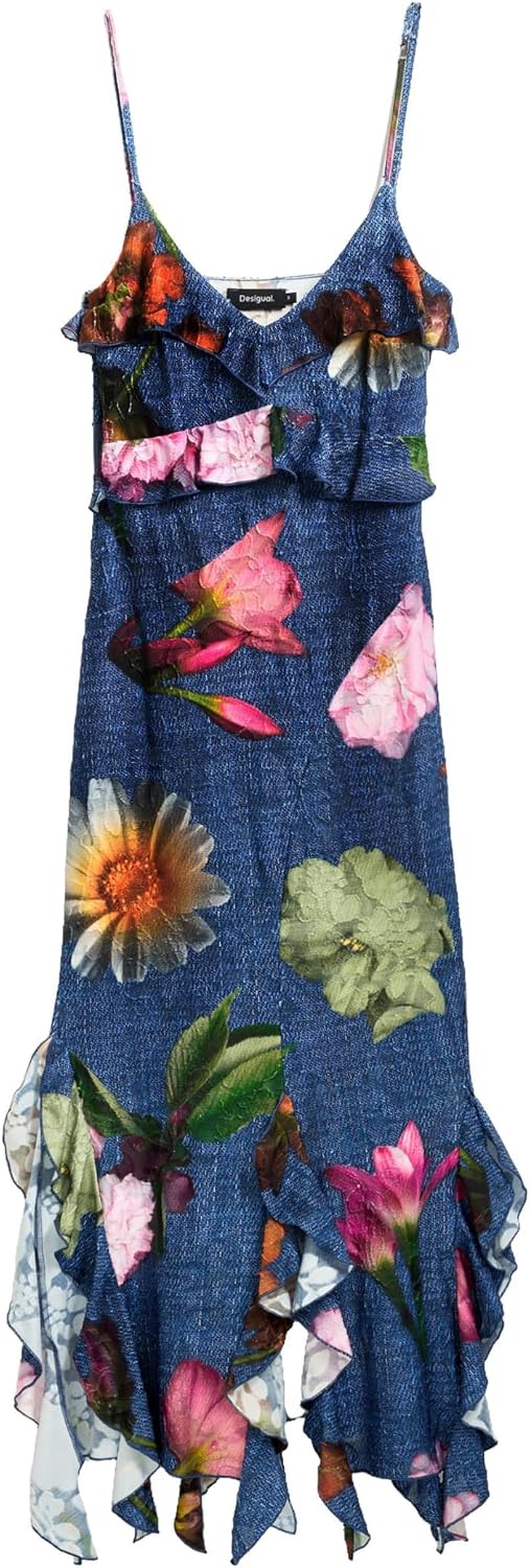 Detalle de Desigual Robe décontractée Femme — chic et polyvalente, à porter au quotidien
