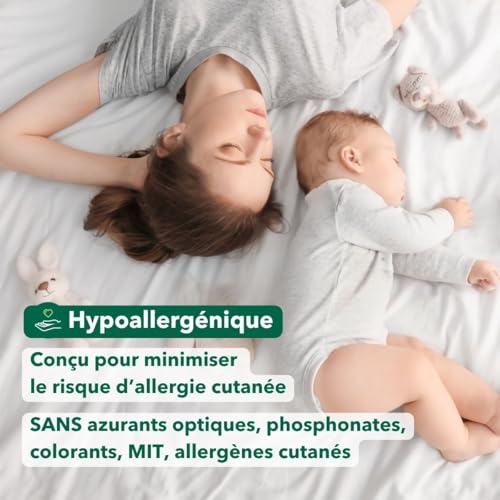 Detalle de L'Arbre Vert Lessive Ecolabel Savon Végétal – Hypoallergénique, 67 lavages, 3,015 L