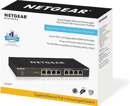 Thumbnail 4 de Netgear GS308PP 7‑Porten Switch