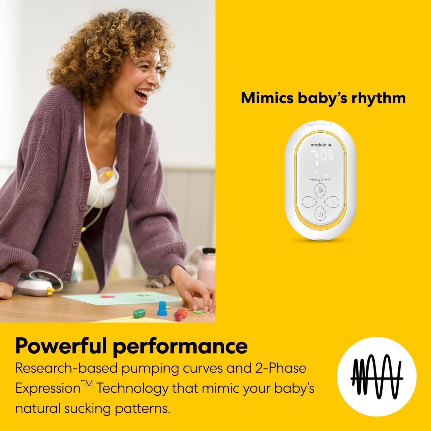 Thumbnail 4 de Medela Freestyle Mini Hands-Free Double Electric Pump with Rechargeable Battery