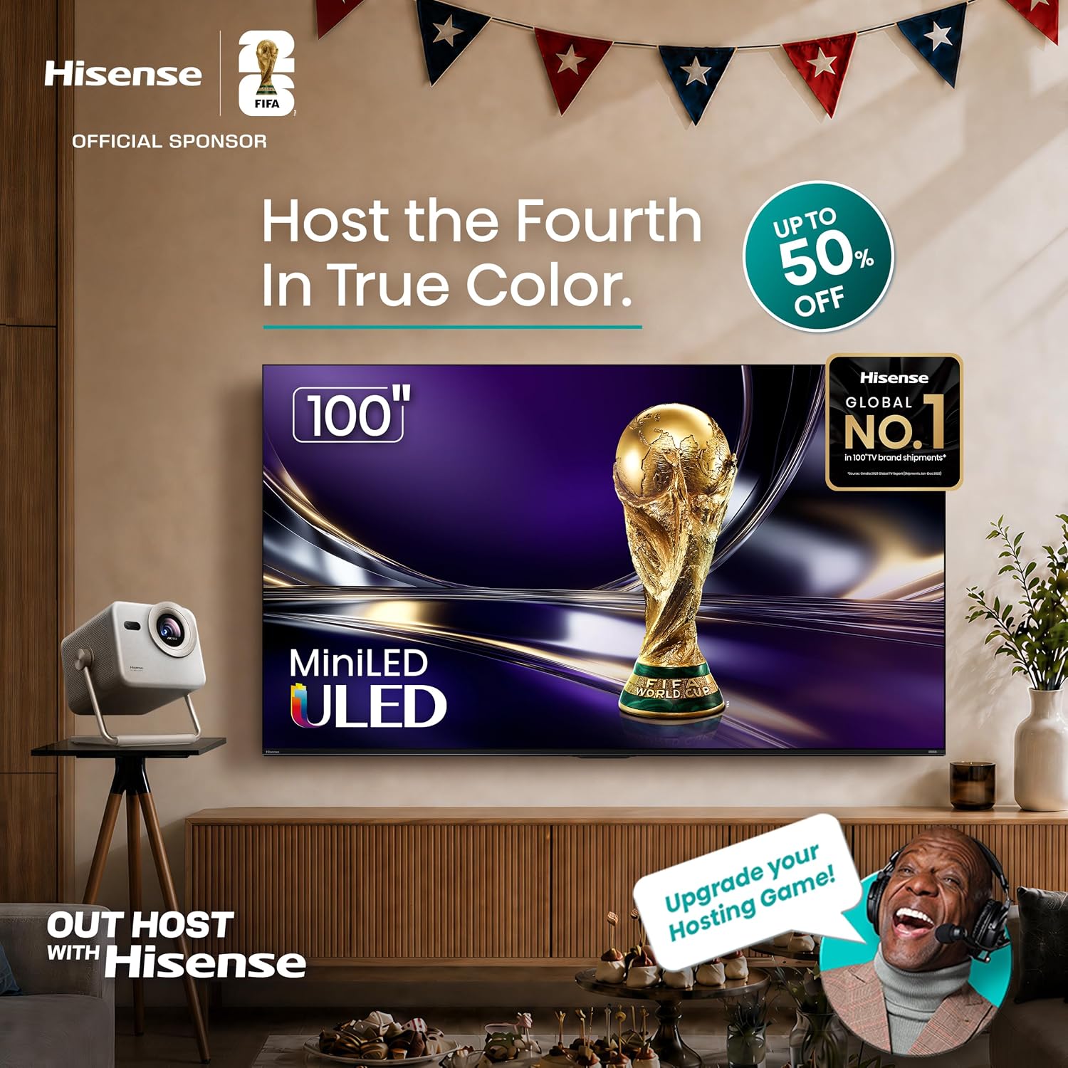 Detalle de Hisense 32-Inch Class QD4SR Hi-QLED HD Smart Roku TV (32QD4HSR, 2026)
