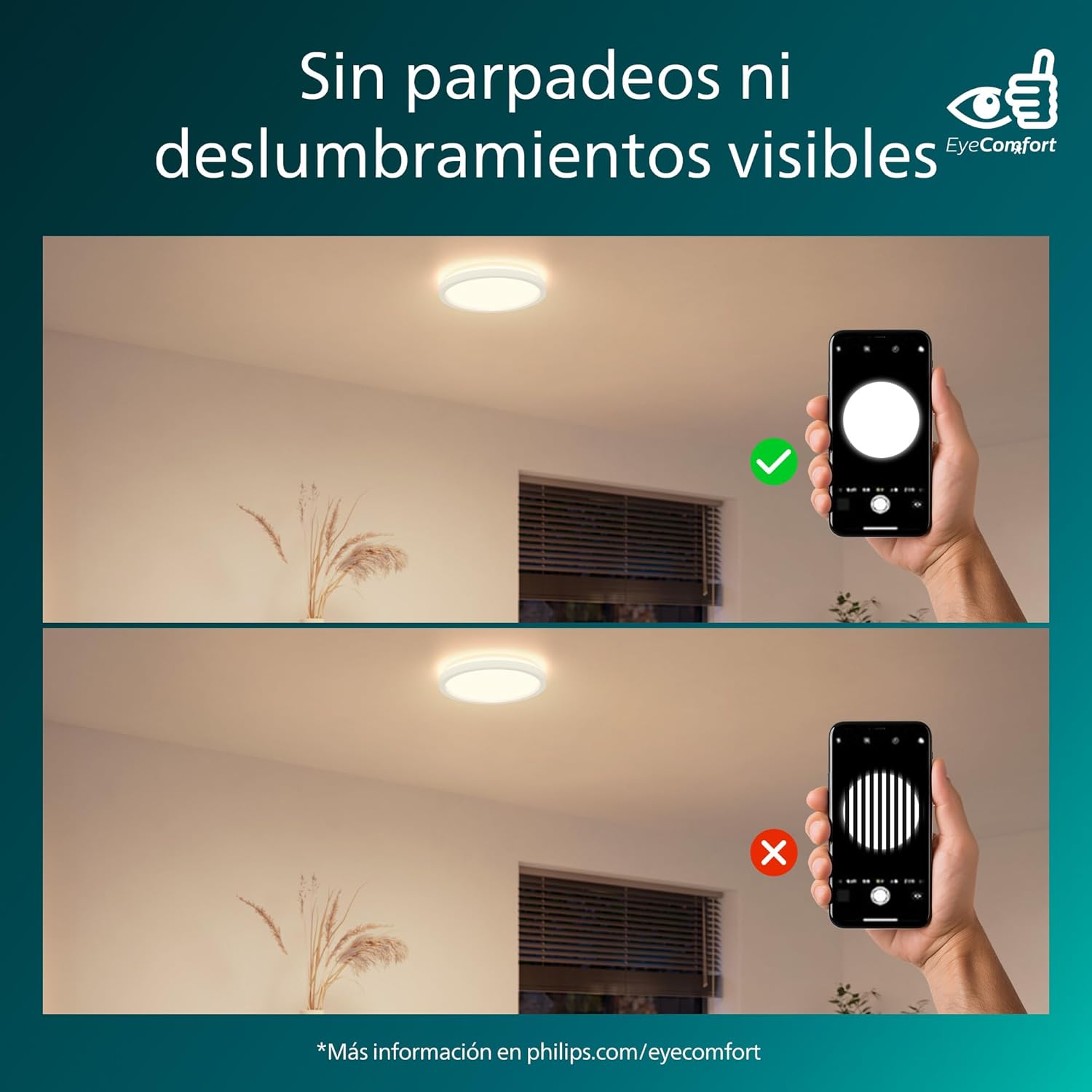 Thumbnail 5 de Philips LED Plafonnier 30 cm, Télécommandé, Design Moderne