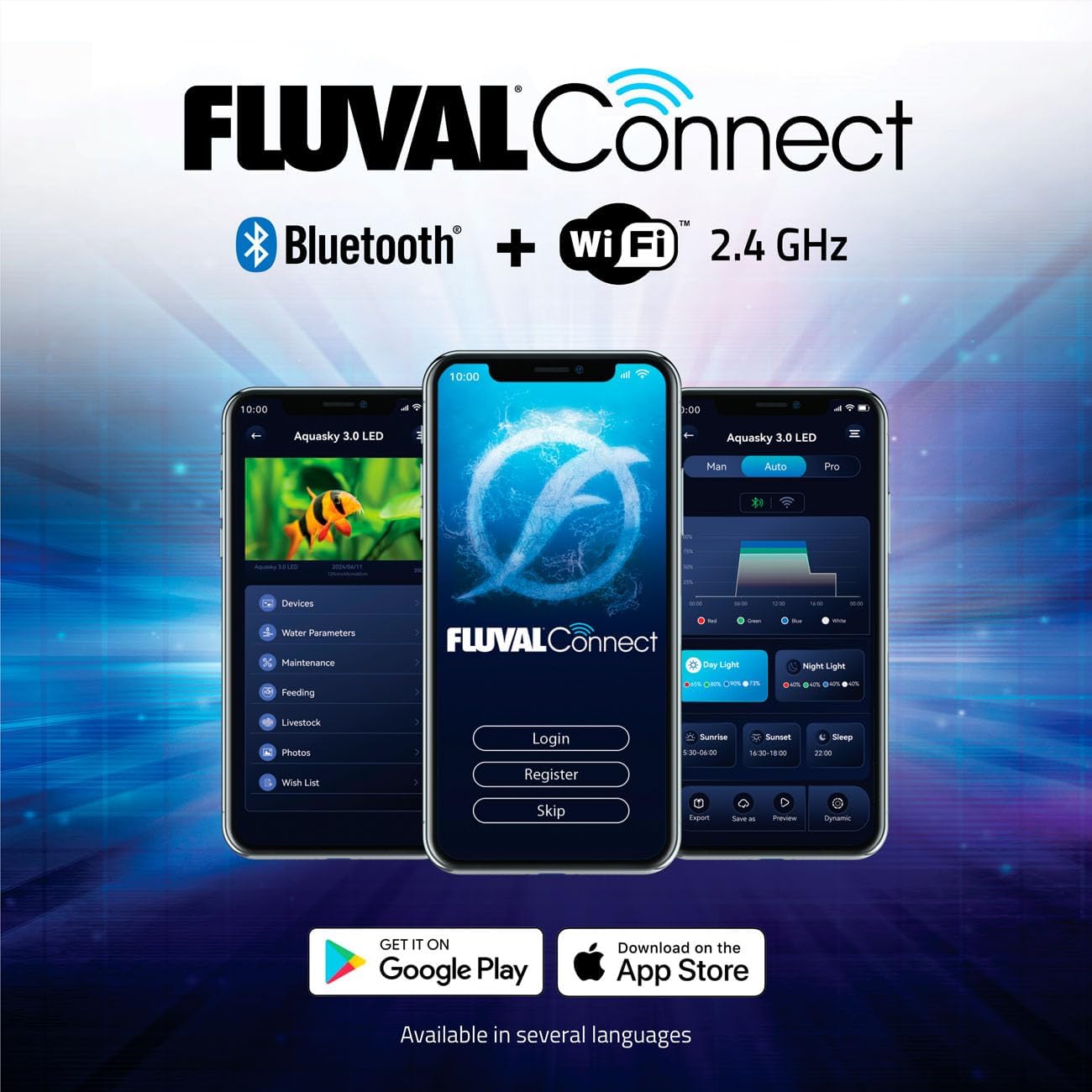 Thumbnail 2 de Fluval AquaSky LED 3.0 21W, 75–106,4 cm