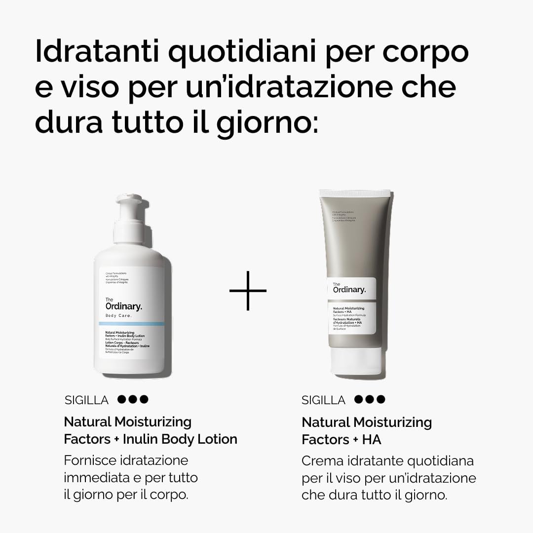 Thumbnail 4 de The Ordinary Natural Moisturizing Factors + Inulin Body Lotion, lozione corpo idratante leggera 240 ml