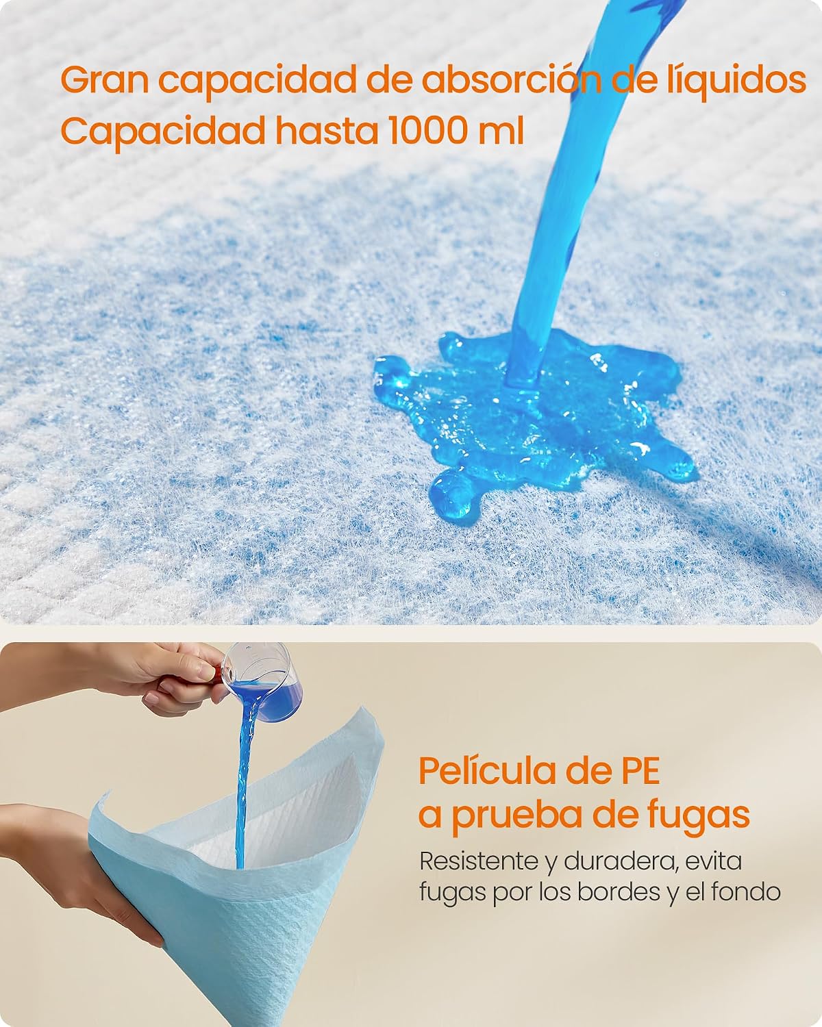 Detalle de FEANDREA PTD60B 100 almohadillas 60x60 cm