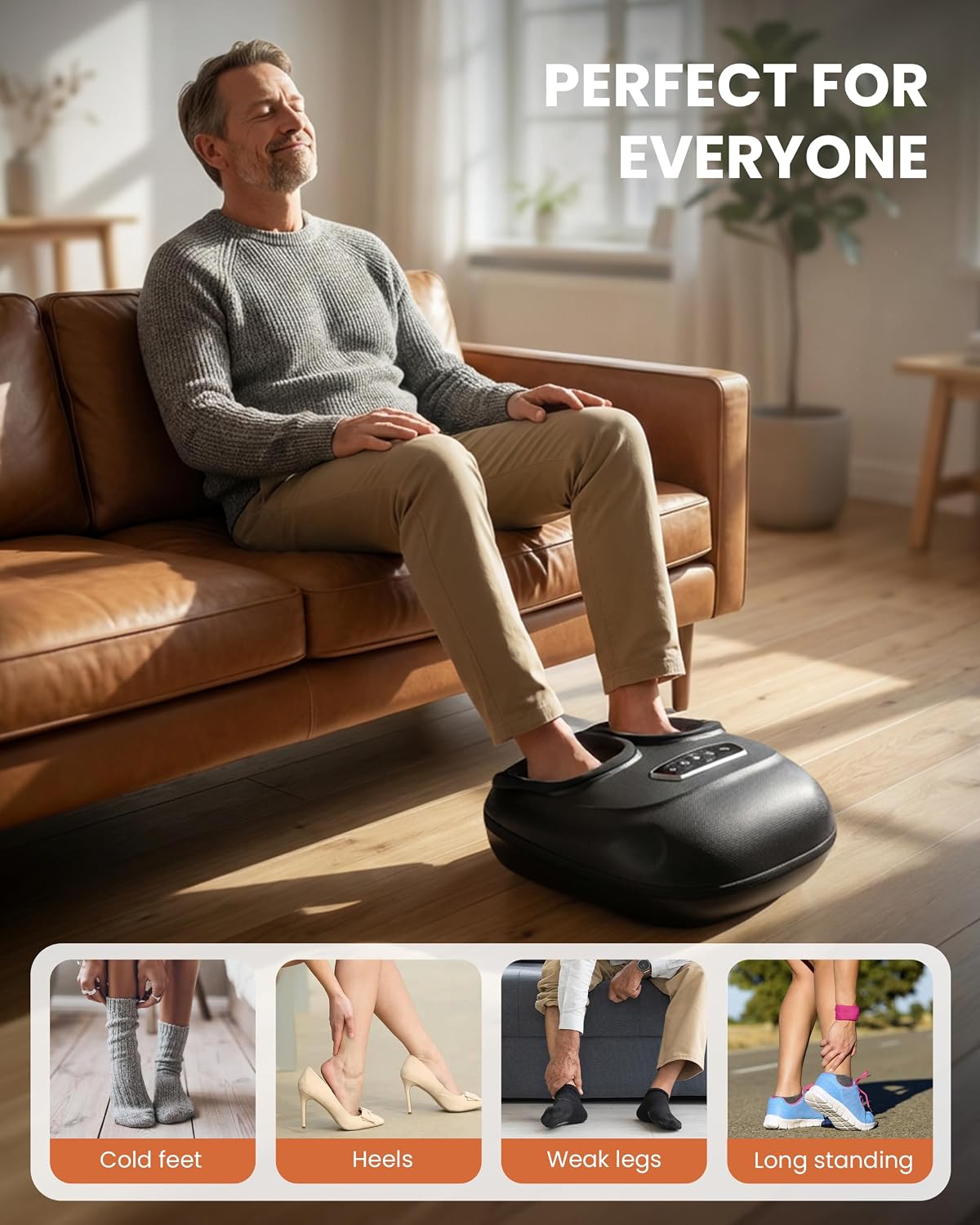Detalle 2 de CILI FSA Eligible HSA Shiatsu Foot Massager ⚙