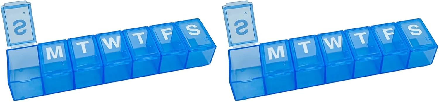 Thumbnail 6 de Amazon Basic Care Weekly Pill Organizer, 7 days