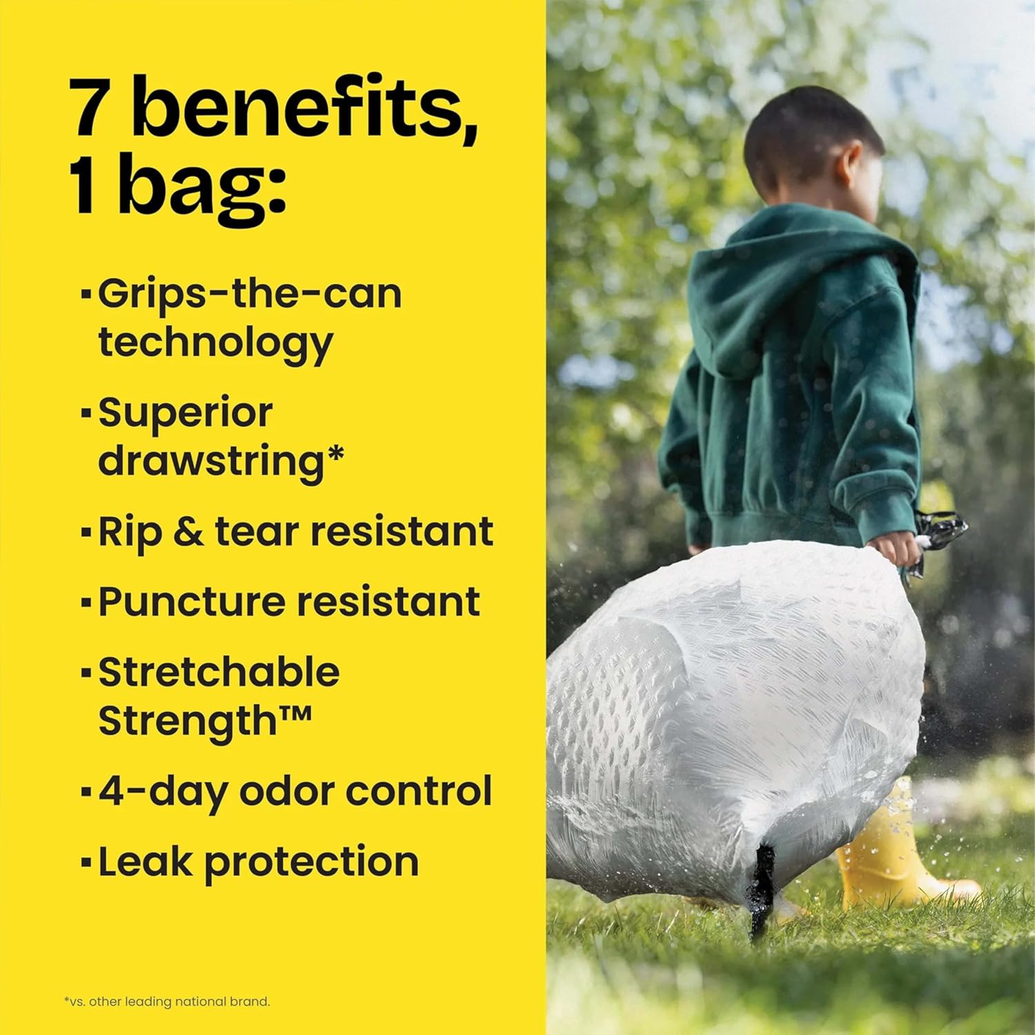 Thumbnail 4 de Glad ForceFlex Tall Trash Bags 13 Gal