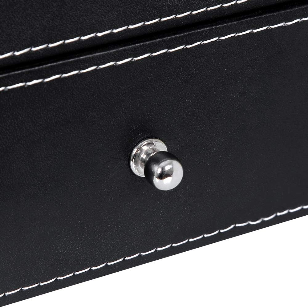 Detalle 2 de SONGMICS BRIDIE JWB020V1 horlogebox voor 20 horloges met glazen deksel