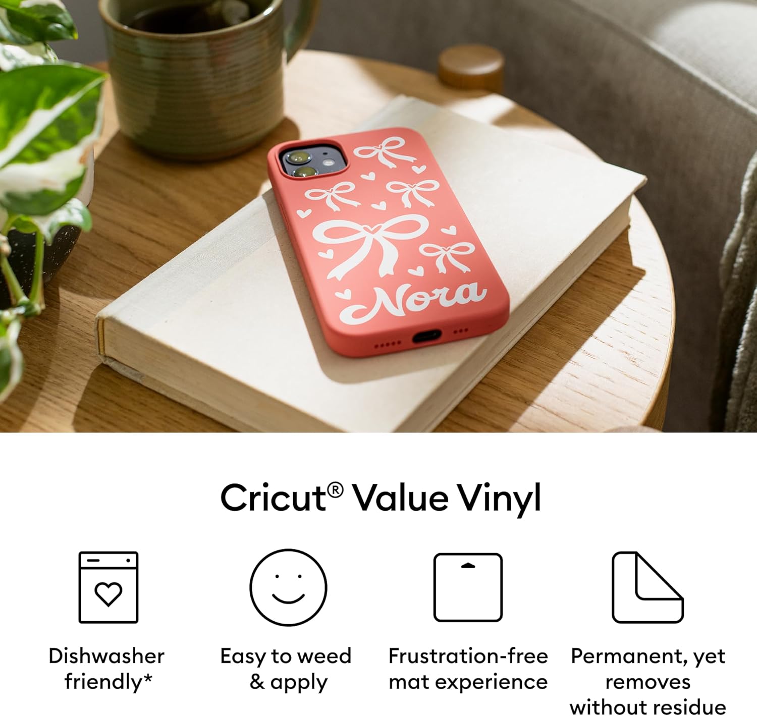 Thumbnail 2 de Cricut Film vinyle pour traceur, 3 m, bleu marine