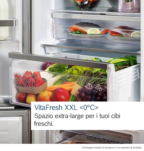 Thumbnail 8 de Bosch KGN367LDF Serie 4: Frigorifero Total No Frost 186x60 cm in acciaio silver