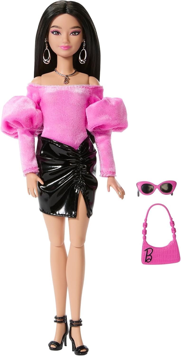 Detalle de Barbie JJN76 デラックススタイル バービー人形 オフショルダートップ&スカート