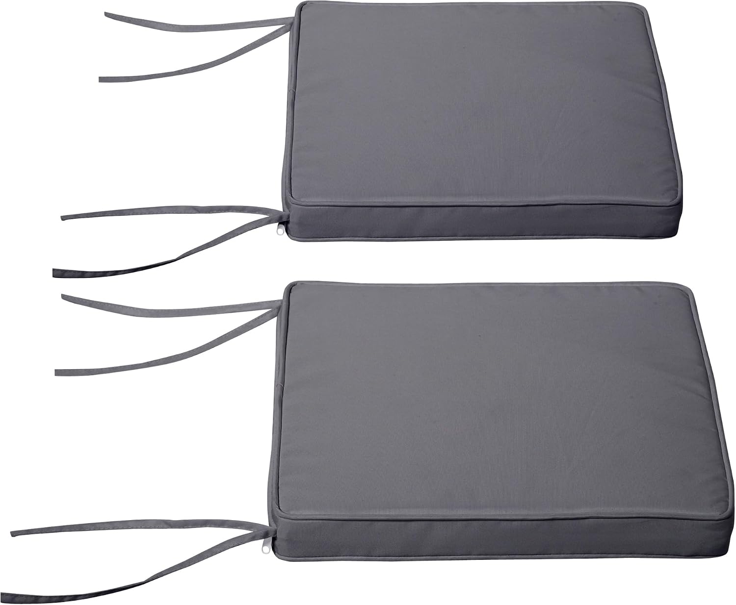 Detalle de Outsunny 84B-428 tuinstoelkussens, set van 2, 45 x 45 cm, 5 cm dik