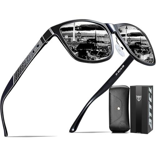 Detalle de ATTCL Lunettes de Soleil Homme Polarisées UV400 Léger AL-MG – Conduite, Voyage
