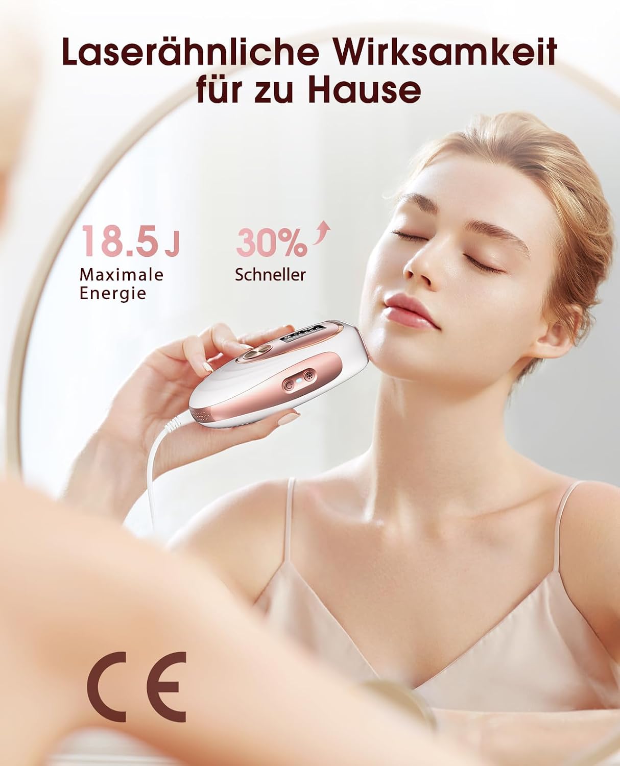 Thumbnail 3 de Haarlosy IPL Gerät zur Haarentfernung mit Kühlfunktion – 999,900 Lichtimpulse, 5 Energiestufen, für Damen und Herren