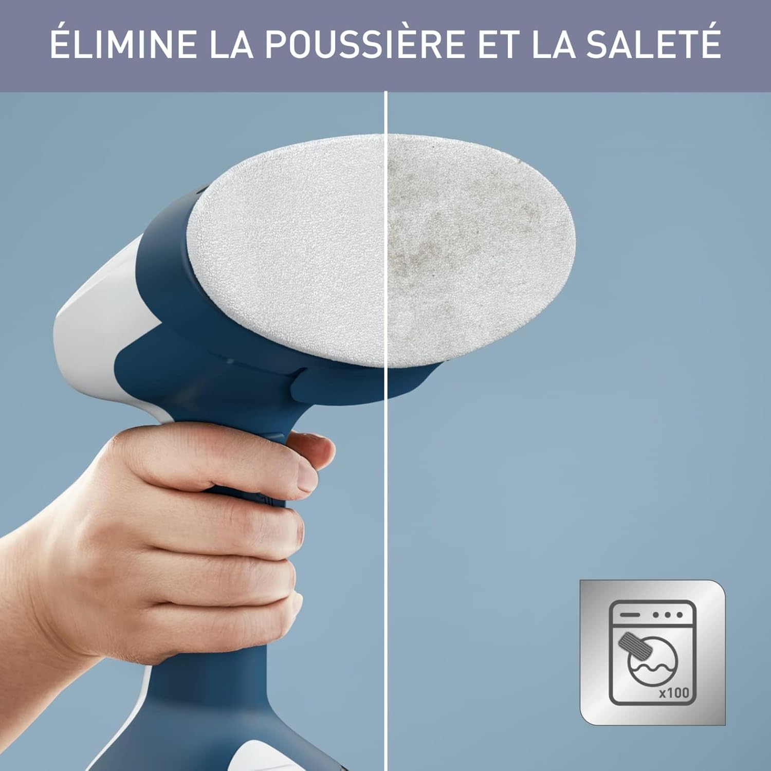 Detalle de Calor Access Steam Easy Défroisseur vapeur DT7170C0 – 1400 W, prêt en 15 secondes, 25 g/min