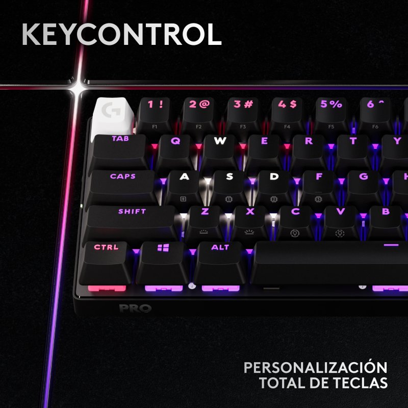 Thumbnail 2 de Logitech G Pro X 60 teclado 60% inalámbrico RGB 1 unidad