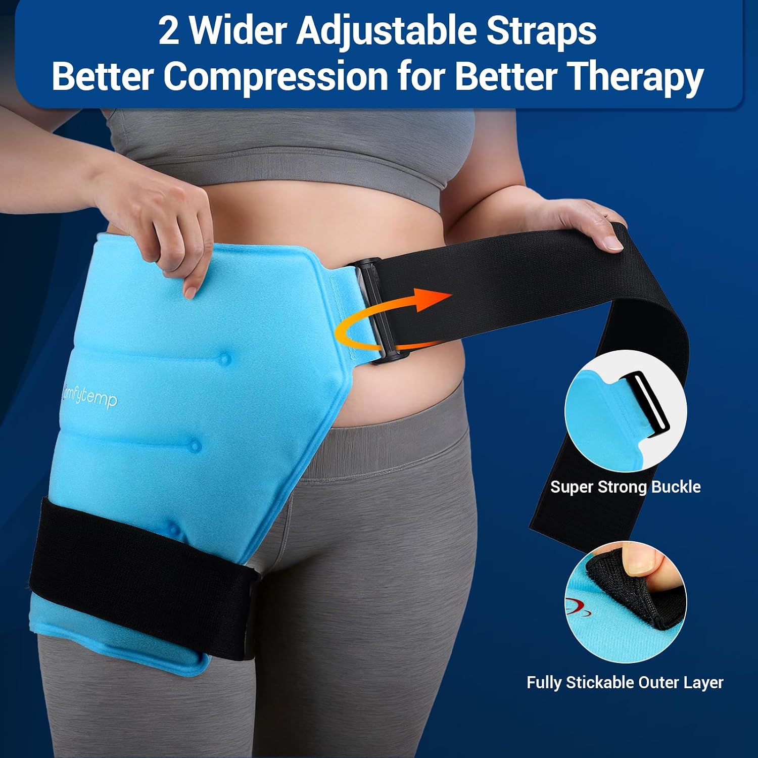 Thumbnail 6 de Comfytemp Hip Ice Pack Wrap M/L